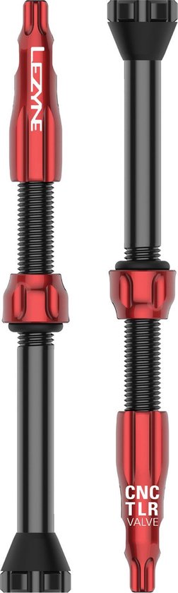 Lezyne Tubeless Valve 60mm Red